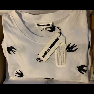 Authentic Alexander McQueen Swallow Tee